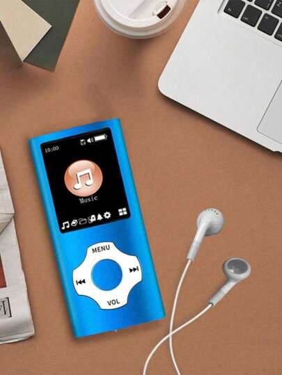 Tocador de Música Portátil Mini MP4 MP3 Walkman Gravador de E-Book - O Cartão SD precisa ser adquirido separadamente