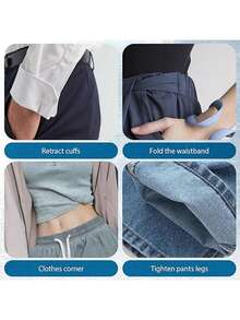 12/8/4/2件装腰部收紧扣，适用于宽松牛仔裤，无需缝纫的可拆卸扣，可重复使用的腰部收紧夹，金属胸针，适用于裤子、牛仔裤和裙子/本产品与实际产品尺寸存在一定差异，请在下单前确认您会使用它！