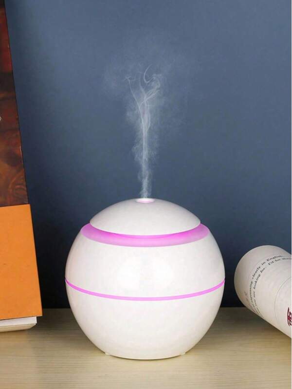 1pc USB Powered Nano Mist Humidifier, Home Desktop Car Portable Moisturizing Device For Bedroom, Living Room, Desk, Car Humidifier, Lucky Colorful Car Aroma Diffuser, Ambient Light Humidifier With USB Sprayer, Aromatherapy Spray