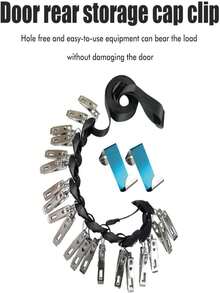 Door Hat Storage Clip Lanyard Organizing Creativity Convenient Hook Storage Bag