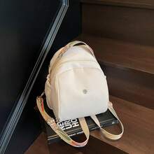 Mini zaino da donna, borsa, borsa casual leggera in nylon, piccolo zaino da lavoro e da viaggio