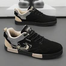 Nuevos tenis casuales con cordones para hombres, suela suave y ligera, versátiles de corte bajo, transpirables y planos, para todas las estaciones