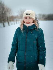 1pc Solid Color Casual Polyester Headband, Autumn/Winter Model - Multicolor - View 8