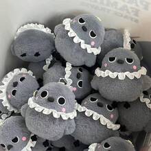 1 Disfraz de Halloween - Muñeca con diseño de amor y espacio profundo, muñeca de cuervo divertida y linda, mochila, colgante de bolso, regalo de anime, llavero de muñeca, decoración de habitación, para fans de anime