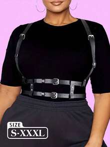 Leather Chest Harness Belt For Women Leather Harness Belt For Women Fashion Chest Harness Woman Valentine's Day Gift Women's Corset Belt