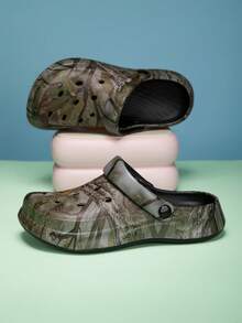 Unisex Breathable Clogs, Shock Absorbing, Non-Slip, Quiet, Multi-Purpose Indoor/Outdoor Clogs, Suitable For All Seasons - Black - View 4