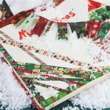 Set de 21 rollos de cintas decorativas navideñas con temas de Navidad, cintas vintage para envolver regalos, manualidades DIY.