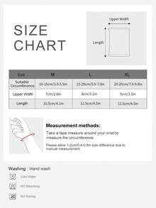 JINGBA SUPPORT 1 件透气弹性腕托套 - 舒适压缩，适合健身房训练和日常使用 - 彩色 - 查看 11