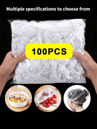50/100/200/300/500pcs Disposable Cling Film - A Sealing Cover For Kitchen And Refrigerator Leftovers, Fruits, And Food Preservation - Versatile For Household, Picnic, Barbecue, And Restaurant Essentials