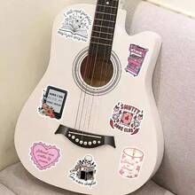 SCXXBSW 50张浪漫阅读卡通趣味创意贴纸 DIY装饰行李箱吉他笔记本防水贴纸