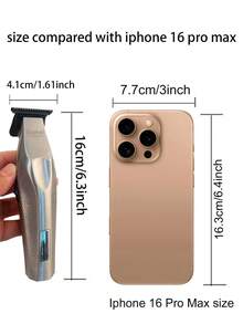 Kemei New Electric Hair Clipper Metal Body Professional Hair Trimmer For Men Barber Use 9000RPM High Speed Clipper With Charging Base Salon 0mm Zero Gapped Carving Clipper Sculpting Hair Trimmer T-Blade Beard Trimming Gift For Men Birthday - Silver - View 4