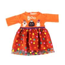 3 Sets Halloween Style DIY Doll Clothes, 18 Inch American Girl Doll Princess Dress, Great Gift For Girls On Halloween, Holiday, Birthday (Doll And Shoes Not Included), Fits Dress Up Games - Mixed Colors - View 7