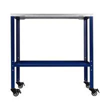 Modern 36''*18'' Rectangular Steel Blue Portable Welding Table With Holes On Top - Default - View 3