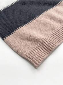 Women's Oversized Cute Color Block Leopard Sweaters Casual Cozy Ribbed Knit Crewneck Pullover Long Sleeve Sweater Tops