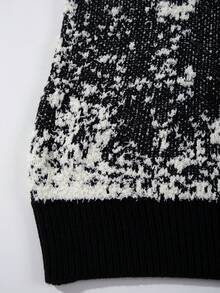 Nuovo arrivo maglione girocollo lavorato a maglia per uomo, stile casual oversize minimalista di moda americana, adatto per autunno/inverno