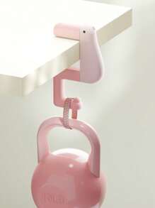 1pc Cute Thinking Duck Backpack Hook, Adjustable Student Desk Side Hook, Desk-Mounted Backpack Hanger With Anti-Scratch Pad, Suitable For Backpacks, Desks And Office Spaces - Multicolor - View 5