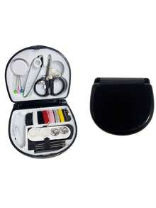 1 Set tragbare Mini Nähbox, kleines Nähset, vielseitige Nähwerkzeuge Kombination - perfektes Geschenk für Anfänger-Näher: Nähset - faltbar, DIY Nähzubehör und Accessoires für Reisende und für Notfall-Bekleidungsreparaturen!