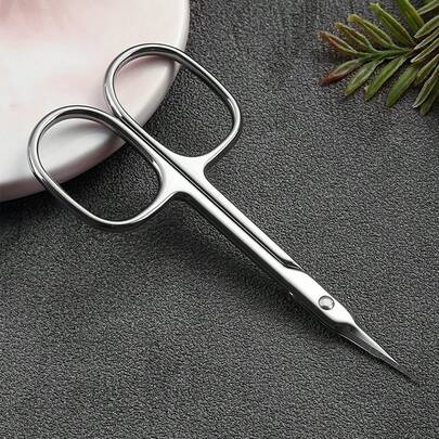 Professional Stainless Steel Nail Clippers, Cuticle Remover, Eyebrow, Eyelash, Nose Hair Trimmer, Manicure Tools, Callus Cutter