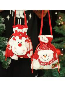 Handtaschen, Geschenkboxen, Weihnachtsgeschenktüten, Feiertags-Party-Taschen, Geburtstags-Party-Dekorationsmaterial, Familien-Feiertags-Party-Taschen