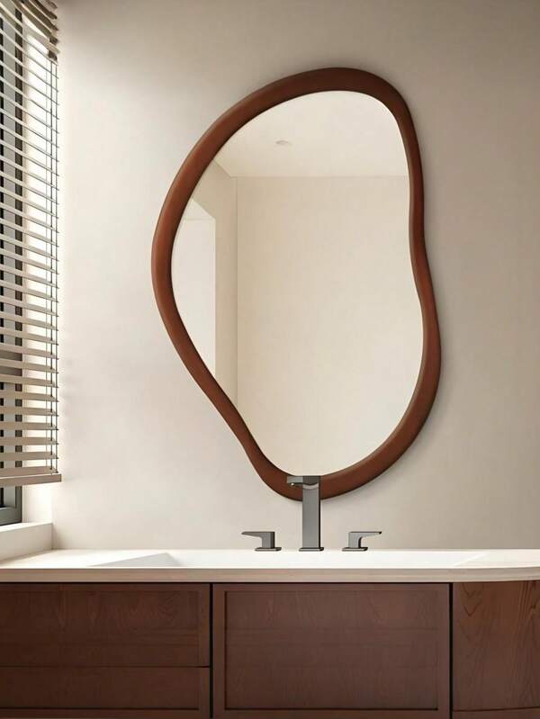 40cm x 30cm sehr praktischer Haushalts-Schminkspiegel, wandmontiert, Retro-Stil Wanddekoration, Wohnzimmer Dekoration, Badezimmerspiegel