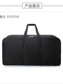 Large Capacity Luggage Bag, Waterproof Handheld Lightweight Wheeled Travel Bag, Clothes Storage Organizer