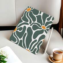 Suitable For IPad Air 4Th/ 5Th (10. 9 Inches), 7/ 8/ 9Th (10. 2 Inches), 5Th/ 6Th/ Air 1/ Air 2 (9. 7 Inches), Air 3Rd (10. 5 Inches), Pro (11 Inches), 10Th Generation 1P Green Floral Folding Flip Stand Pen Holder Drop Anti-Fall Case, Folding, Anti-Slip Adjustable Stand, Flexible Hybrid - 白色 - 查看 4