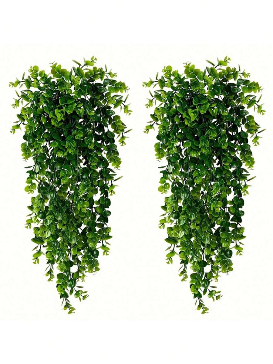 2/4/8PCS UV-Resistant Faux Autumn Maple Leaf Hanging Vines Garland - Vibrant Orange Fall Foliage Artificial Plants For Indoor Outdoor Decor, Halloween, Thanksgiving, Rustic Wedding Arch Backdrop, Cozy Farmhouse, Stair Railing, Front Door Wreath