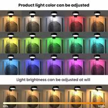 1/3/6 piezas Luces de pared inalámbricas RGB de metal, luces de imagen LED inalámbricas con batería, lámparas de pared, luces de hadas, lámparas de mesa, luces nocturnas, luces de lectura, con lámparas de pared/piso inalámbricas magnéticas - Temperatura de color ajustable, temporizador, control remoto y control de botón - Ideal para galería, escalera, pasillo, decoración de dormitorio, decoración interior, sala de estar, decoración de fiesta, decoración de cumpleaños, decoración del hogar, decoración de habitación, decoración navideña 150mAh Control remoto