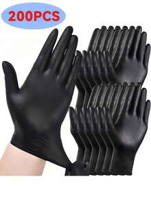 100pcs Vinyl Synthetic Gloves, Latex-Free, Kitchen Inspection Gloves, Thickened Non-Slip Fit Design, Suitable For Cooking And Baking, Food Processing, Household Cleaning - Multicolor - View 17