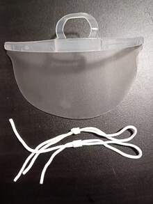 30PCS Transparent Dining Masks, Food-Specific Kitchen Chef Masks, Anti-Fog Plastic Face Masks For Dining Halls And Restaurants