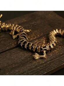 1pc Movable Five-Clawed Dragon Figurine, Chinese Zodiac Craft, Birthday Gift, Holiday Gift, Halloween Gift, Christmas Gift, Gift, Toy Gift