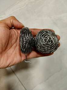 1/6/12 Stainless Steel Kitchen Cleaning Balls - Non-Electric Dishwashers, Suitable For Bowls, POTS, Stoves, Stainless Steel Brushes And Steel Bristles, Cleaning Supplies, Christmas