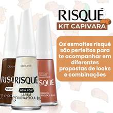 Risqué 11-Piece Nail Polish Kit - Chocolate Brown, Nude, Capivara Nail Polish - 4 Màu - Xem 2