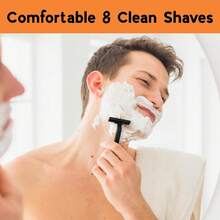 110 Pezzi di Rasoi Monouso a Doppia Lama con Coperchio di Sicurezza Trasparente, Rasoi Usa e Getta in Confezione Multipla per Uomo e Donna, Lama in Acciaio Inossidabile, Rasoio Portatile Multifunzione per Bagno, Hotel e Viaggio, Nero