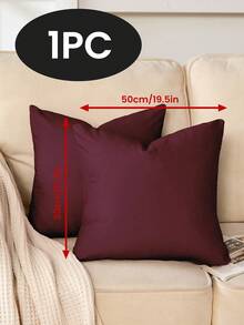 1/2/4 pièces Housses de coussin en velours hollandais de couleur unie, housses de coussin décoratives douces, literie, housses de coussin uniquement sans inserts, fermeture éclair, convient pour le canapé, le lit, la chambre, le salon, la décoration de la maison et divers types de pièces, textiles de maison respirants confortables et douillets - Multicolore - Voir 65
