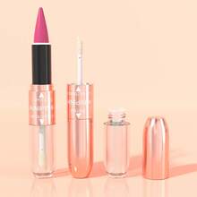 AINIPINK Lip Gloss + Lipstick 2-In-1 Matte Finish, Waterproof, Non-Fading, Non-Stick To Cups, Moisturizing, Perfect Makeup Choice, Suitable For Both Daily And Holiday Makeup - Nhiều màu - Xem 12