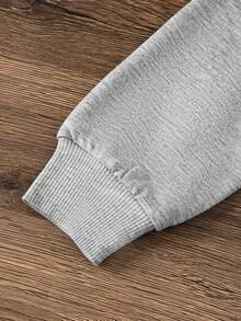 2pcs Back To School Girls' Spring/Autumn Lace Bow Collar Color Block Long Sleeve Top + Lace Bow Decor Pants Set, Fashionable Sporty Collegiate Style Outfit For Girls