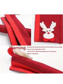 1 件装节日圣诞烤箱和冰箱把手套，时尚个性化烤箱把手套，完美适用于节日家居装饰、圣诞装饰、圣诞礼物、春节礼物、家居圣诞装饰、圣诞节