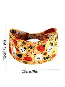 1pc Christmas Snowman & Reindeer Striped Knotted Sports Headband, Fashionable For Women Fall Winter Hair Band Hair Accessories For Women For Vacation Outfits Woman Women Bandnas Winter Head Scarf