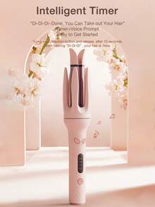 Automatic Curling Iron, Hair Curler Wand Rotating, 4 Adjustable Temperature Levels, Fast Self Spinning Styling, Quick Heating, 28mm Large Wave Curls Suitable For Slouchy People, Easy To Use - US A Type Plug(110-127V) - View 8