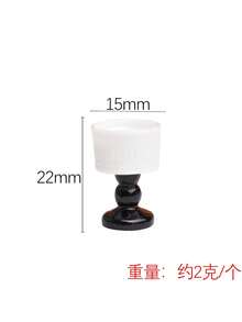 1pc Mini Santa Claus Cup Miniature Food Toy Scene DIY Resin Accessory Decor Dollhouse Toy Accessory - Multicolor - View 14