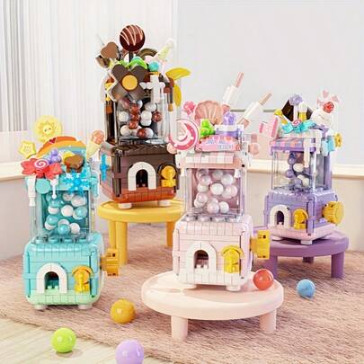 DIY Small Particle Building Block Puzzle Toys