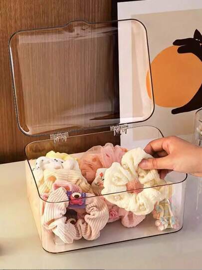 1 hộp đựng đồ, hộp đựng trong suốt có nắp đậy, chống bụi, dùng để đựng kẹp tóc, băng đô, dây chun, đồ dùng để bàn, ngăn kéo xếp chồng lên nhau, tủ quần áo, phòng tắm. Quà tặng cho bạn gái. Túi du lịch Sunshine Cool, túi đi học, túi xách, túi trang điểm, hộp đựng đồ trang điểm, túi đựng đồ vệ sinh cá nhân, hộp đựng đồ dùng trên bàn, túi đựng mỹ phẩm, túi đựng đồ trang điểm, hộp đựng đồ trang điểm, phụ kiện bàn trang điểm, túi đựng đồ trang điểm, túi đựng trang điểm, hộp đựng trang sức, túi nhỏ, hộp đựng cọ trang điểm, hộp đựng cọ, hộp đựng nước hoa, túi đựng đồ, quà tặng cho phụ nữ, quà Giáng sinh, ý tưởng quà tặng cho phụ nữ, trang trí phòng.