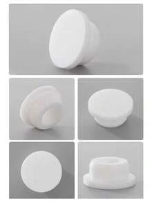 8 件/4 件/2 件塑料水槽孔溢流盖，适用于厨房和浴室，盆式浴缸排水塞，圆形盆式溢流环（适合孔径 22-24 毫米），派对、婚礼、复活节、母亲节、父亲节家居浴室装饰秋季装饰返校 - 彩色 - 查看 8