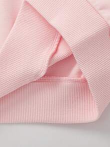 Balabala 2025年秋季新款女童卫衣 - 可爱套头衫 - 白紅色 - 查看 6