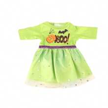 3 Sets Halloween Style DIY Doll Clothes, 18 Inch American Girl Doll Princess Dress, Great Gift For Girls On Halloween, Holiday, Birthday (Doll And Shoes Not Included), Fits Dress Up Games - Mixed Colors - View 5