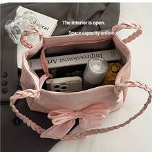 2025 New Bowknot Tote Bag | Versatile Large Capacity | Suitable For Commuting, Holiday, Shopping Occasions