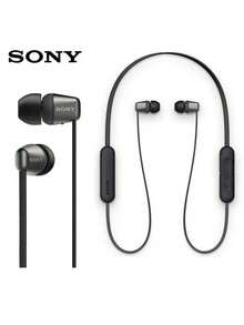SONY WI-C310 wireless Bluetooth in-ear sports headphones have clear sound, light and compact - 黑色 - 查看 1