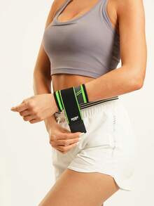 JINGBA SUPPORT 1 件透气弹性腕托套 - 舒适压缩，适合健身房训练和日常使用 - 彩色 - 查看 3