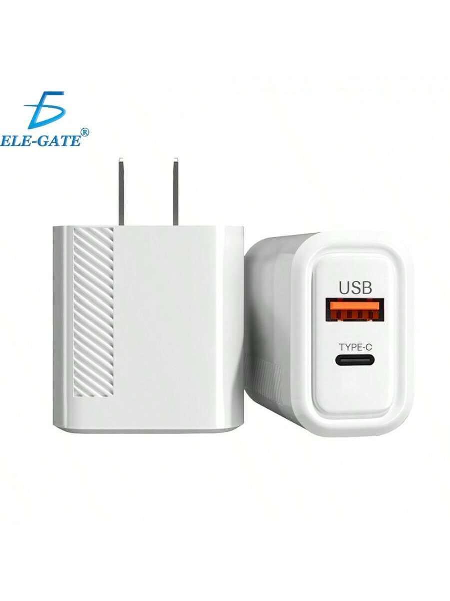 Cargador de pared USB de alta velocidad 2 en 1